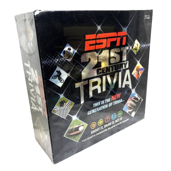 USAopoly ESPN 21st Century Trivia NIB – NEW With TAGS - Picture 3 of 13